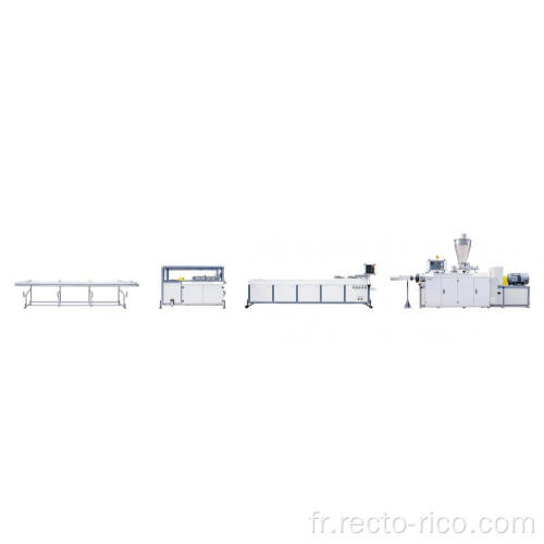 Équipement d&#39;extrudeuse de tuyaux en PVC